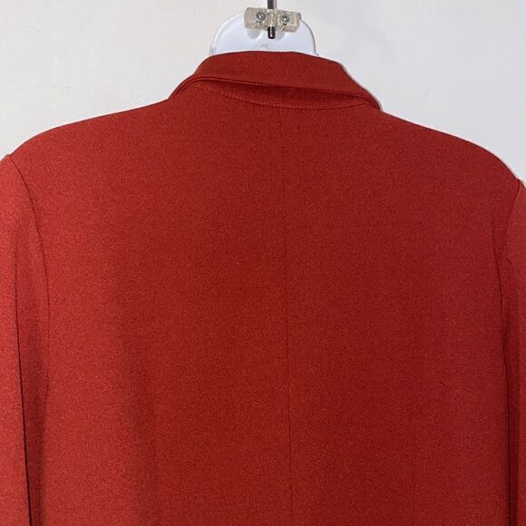 CAROLE WREN Burnt Orange Career Blazer-M - Picture 6 of 9